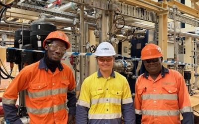 Como Engineers onsite in Senegal