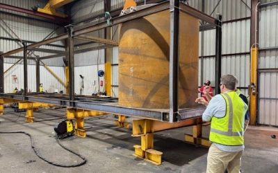 Progress on the Cuiú Cuiú gold elution Pressure Zadra Plant